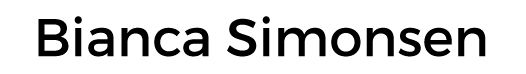 Bianca Simonsen Retina Logo